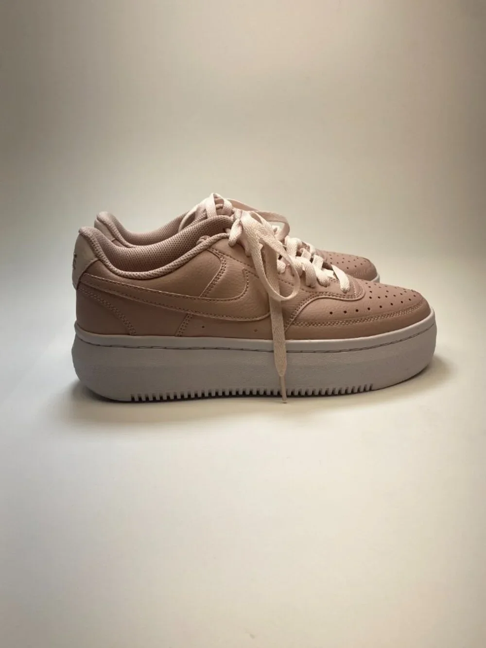 Nike Womens Court Vision Alta LTR Pink Platform Oxford DM0113 600 Sz 6.5